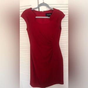 Red Chelsea Rose Dress